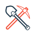 Mining Mine Tool Icon