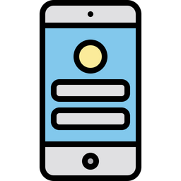 Mobile ui Icon