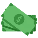 Bank Business Cash Icon