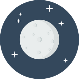 Moon, Planet, Astrology, Solar, System, Satelite, Natural Icon png