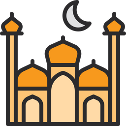 Mosque Icon Of Colored Outline Style Available In Svg Png Eps Ai Icon Fonts