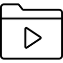 Film Folder Movie Icon
