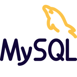 Mysql Logo Icon - Download in Colored Outline Style