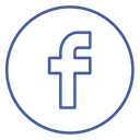 Facebook Seo Neon Icon