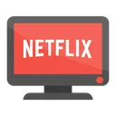 Web Tv Movies Netflix Icon