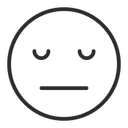 Artboard Neutral Face Normal Face Icon