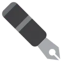 Nib Black Pen Icon