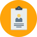 Office Employee Letterpad Icon