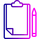 Office Letterpad Writingpad Icon