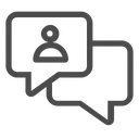 Chatting Communication Message Icon