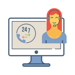 Online, Customer, Service, Help, Support, Helpline, Contact Icon png