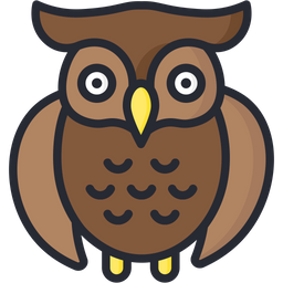 Owl Icon Of Colored Outline Style Available In Svg Png Eps Ai Icon Fonts