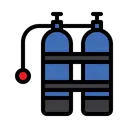 Oxygen Tanks Cylinder Icon
