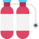 Diver Cylinders Diving Cylinders Oxygen Tanks Icon