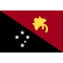 Papua New Guinea Flags Map Icon