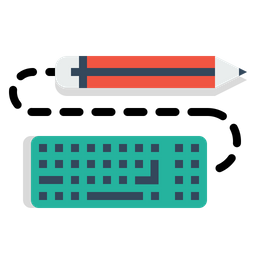 Pen, Pencil, Keyboard, Write, Drawing, Design, Sketch Icon png