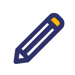 Pencil Icon Of Colored Outline Style Available In Svg Png Eps Ai Icon Fonts