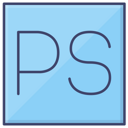 Photoshop Logo Icon Of Colored Outline Style Available In Svg Png Eps Ai Icon Fonts