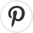 Pinterest Media Social Icon