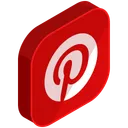 Pinterest Social Media Icon