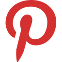 Pinterest Social Media Logo Icon