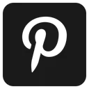 Pintrest Media Social Icon