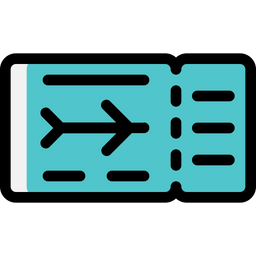 Plane ticket Icon