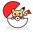 Pokemon Pokeball Pikachu Icon