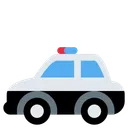 Police Car Patroling Icon