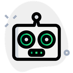 Probot Logo Icon - Download in Colored Outline Style