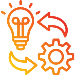 Process Improvement Icon - Download in Gradient Style