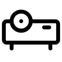 Electronic Projector Digital Icon