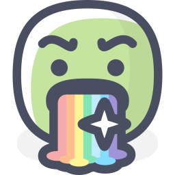 Rainbow Emoji Icon