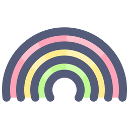 Download Free Rainbow Icon Of Colored Outline Style Available In Svg Png Eps Ai Icon Fonts