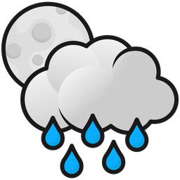 Free Rainy Weather Icon of Colored Outline style - Available in SVG ...