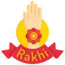 Rakshabandhan Rakshabandhan Badge Rakhi In Hand Icon
