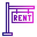 Rent Real Estate Icon