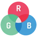 Rgb Color Wheel Color Selection Icon