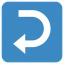 Right Arrow Curving Icon