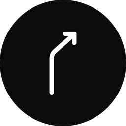 Right turn Icon png