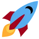 Rocket Space Galaxy Icon