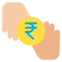 Rupees Donation Coin Icon