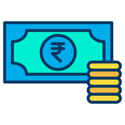 Rupees Notes Icon