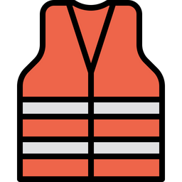 Safety jacket Icon