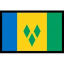 Saint Vincent And The Grenadines Flag Icon