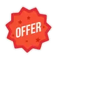 Sale Ribbon Offer Icon