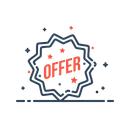 Sale Ribbon Offer Icon