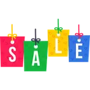 Sale Ribbon Tag Icon