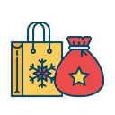 Santa Bag Gift Icon