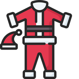 Santa Costume Icon Of Colored Outline Style Available In Svg Png Eps Ai Icon Fonts